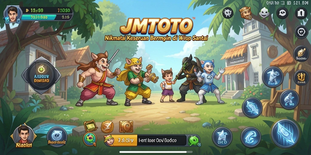 Tampilan menarik dari gameplay JMTOTO yang menyenangkan.